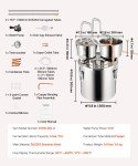 VEVOR 5Gal Moonshine Still with Thumper & Pump