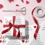 RUSPEPA 7th Anniversary Copper Wedding Wrapping Paper