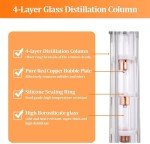 Stainless Steel Home Distillery Kit 5.8GAL/13.2GAL