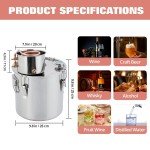 3 Gal Alcohol Still for Home Brewing & Distilling