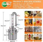 Stainless Steel Home Distillery Kit 5.8GAL/13.2GAL
