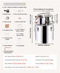 Moonshine Still Distillation Kit with Thumper Keg