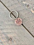 Lucky Copper Penny Keychain Anniversary Gift