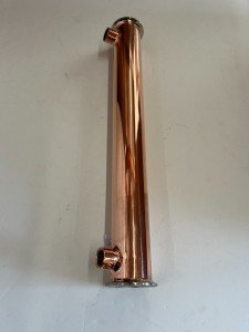2-Inch Copper Shotgun Condenser for Distilling