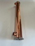2-Inch Copper Shotgun Condenser for Distilling