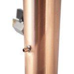 Copper Reflux Still with Quick Disconnect Feature