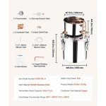 3 Gal. Stainless Steel Alcohol Still Kit