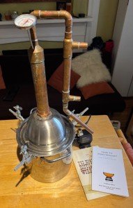 2-Gallon Copper and Stainless Steel Stovetop Still