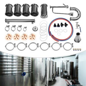 4" Stainless Steel Moonshine Still Reflux Column