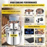 13.2 Gal Stainless Steel Whiskey Distilling Kit