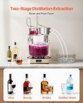 Stainless Steel 13-Gallon Distillery Kit with Thermometer