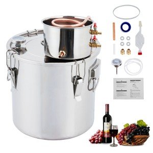3/5/10 Gallon Home Distillery Kit with Cooling Tubes