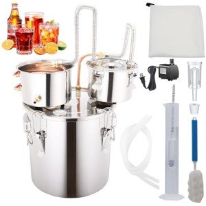 8-Gal Alcohol Still Distillery Kit with Accessories