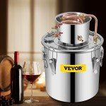 8 Gal Stainless Steel Alcohol Distiller Kit