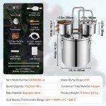 Moonshine Still Distiller Kit with Thumper Keg