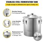 VEVOR 13.2 Gallon Wine Boiler Distillery Kit