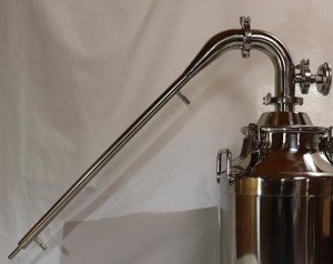 Stainless Steel Pot Still Head for Moonshine