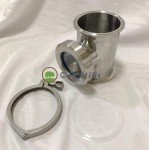 4" Copper Tri Clamp Alcohol Distiller Column Piece