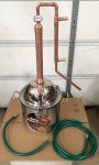 Copper Moonshine Still with 5 Gallon Boiler