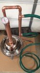 Copper Moonshine Still with 5 Gallon Boiler