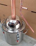 Copper Moonshine Still with 5 Gallon Boiler