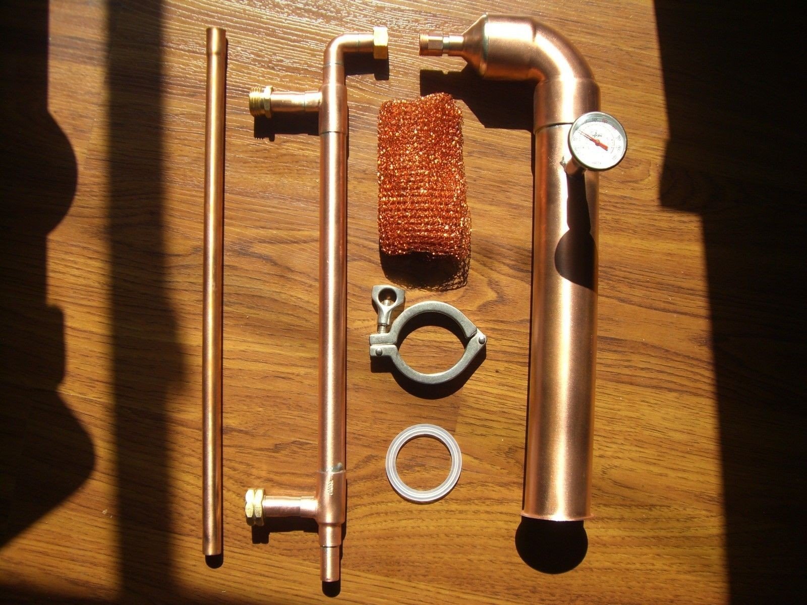 2" Copper Moonshine Still and Beer Keg Kit