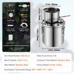 Moonshine Still Distillation Kit with Thumper Keg