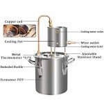 YUEWO 50L Stainless Steel Alcohol Distiller Kit