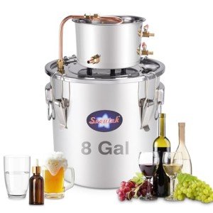 Seeutek 8 Gal Alcohol Distillery Kit with Accessories