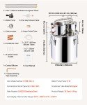 8 Gallon Moonshine Still Kit with Thumper Keg