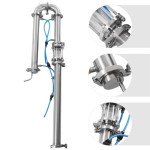 Stainless Steel Distillation Tower with Sight Glass