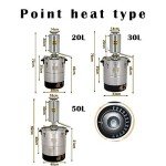 YUEWO 50L Electric Stainless Steel Distillery Kit