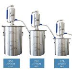 YUEWO 5.2 Gal Stainless Steel Distillery Kit