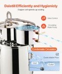 VEVOR 5Gal Alcohol Distillery Kit with Thumper Keg