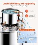 VEVOR 50L Stainless Steel Alcohol Still Kit