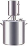 YUEWO Home Distillery Kit with Water Pump