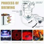 5 Gal Stainless Steel Alcohol Distiller with Thermometer