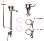 YUEWO 5.8Gal Stainless Steel Distillation Kit