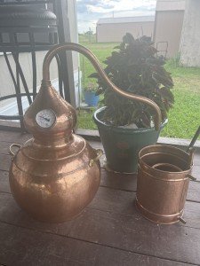 5 Gallon Copper Alembic Still for Whiskey & Oils