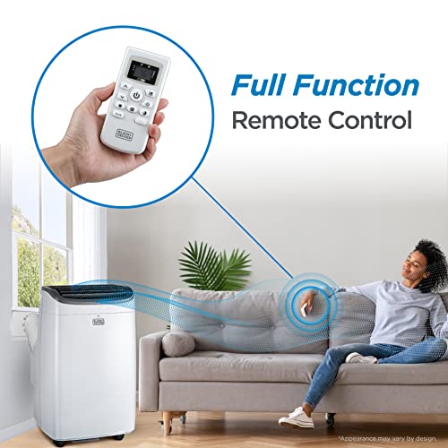 BLACK+DECKER 8,000 BTU Portable Air Conditioner - White