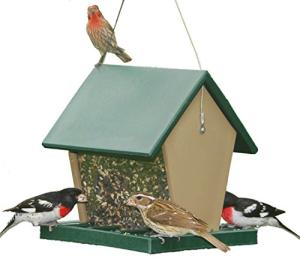 Large Hopper Feeder made from Recycled Plastic