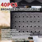 Large Broadhead Storage Case for Crossbows