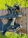Tactical Black Aluminum Crossbow with Extras