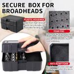 Large Broadhead Storage Case for Crossbows