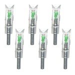 Lzwow LED Nocks for Crossbow, Pack of 6