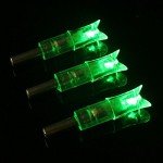 Lzwow LED Nocks for Crossbow, Pack of 6