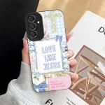 Floral Jesus Bible Verses Phone Case for S22