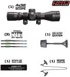 Fierce 405 Crossbow Package - 134 FT-LB Power