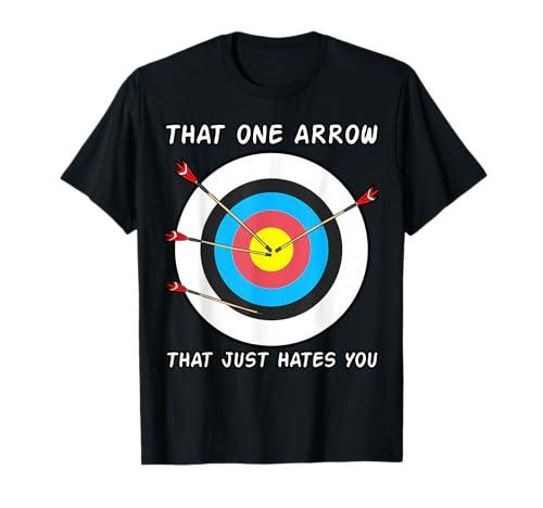Crossbow Target Shooting T-Shirt for Archer Fans