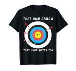 Crossbow Target Shooting T-Shirt for Archer Fans